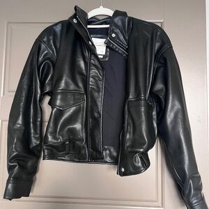 Abercrombie Vegan Leather Jacket